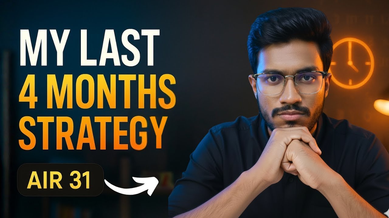 Last 4 Months for GATE 2026 | What to Do If You&rsquo;ve Barely Started