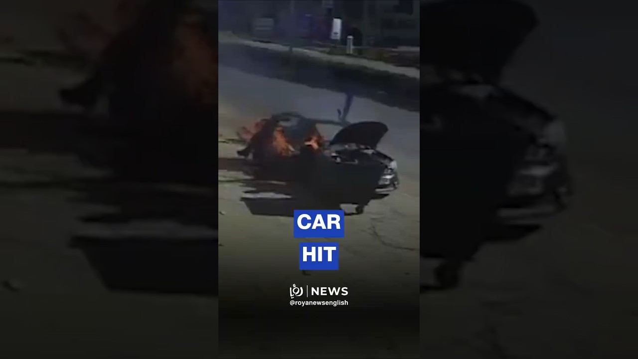 CCTV shows &lsquo;Israeli&rsquo; strike on vehicle in Lebanon&rsquo;s Beqaa