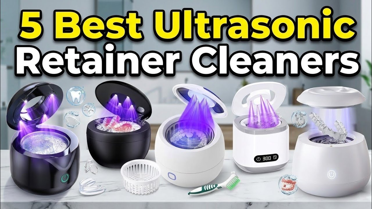 5 najlepszych ultradźwiękowych urządzeń do czyszczenia aparat&oacute;w ortodontycznych w 2026 roku: prze...