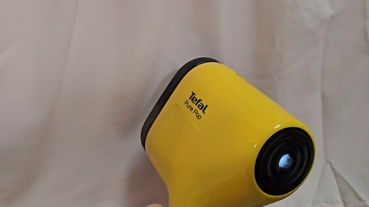 TEFAL Pure Pop DT2026 (Rowenta DR2026) 1300W clothes steamer - review and quick test