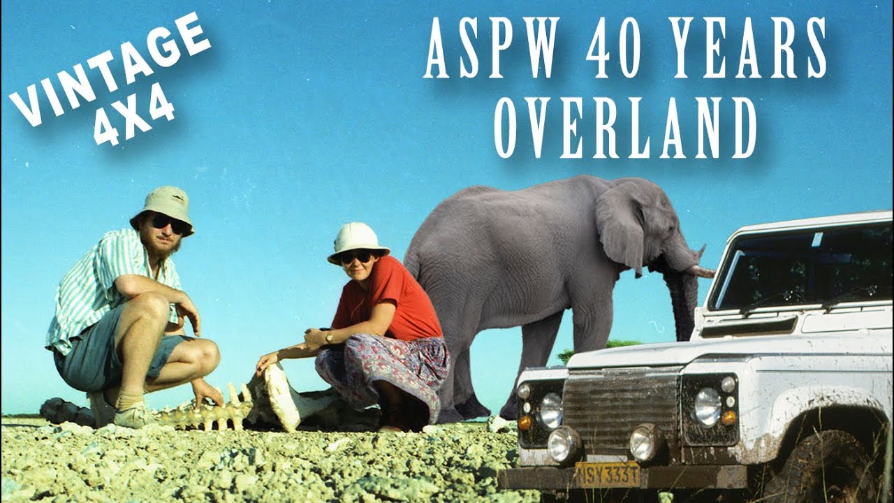 Kalahari 1990 in a Land Rover One-Ten V8. 40 Years Overland Storytelling @4xoverland