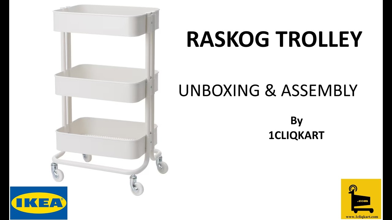 IKEA RASKOG TROLLEY UNBOXING AND ASSEMBLY