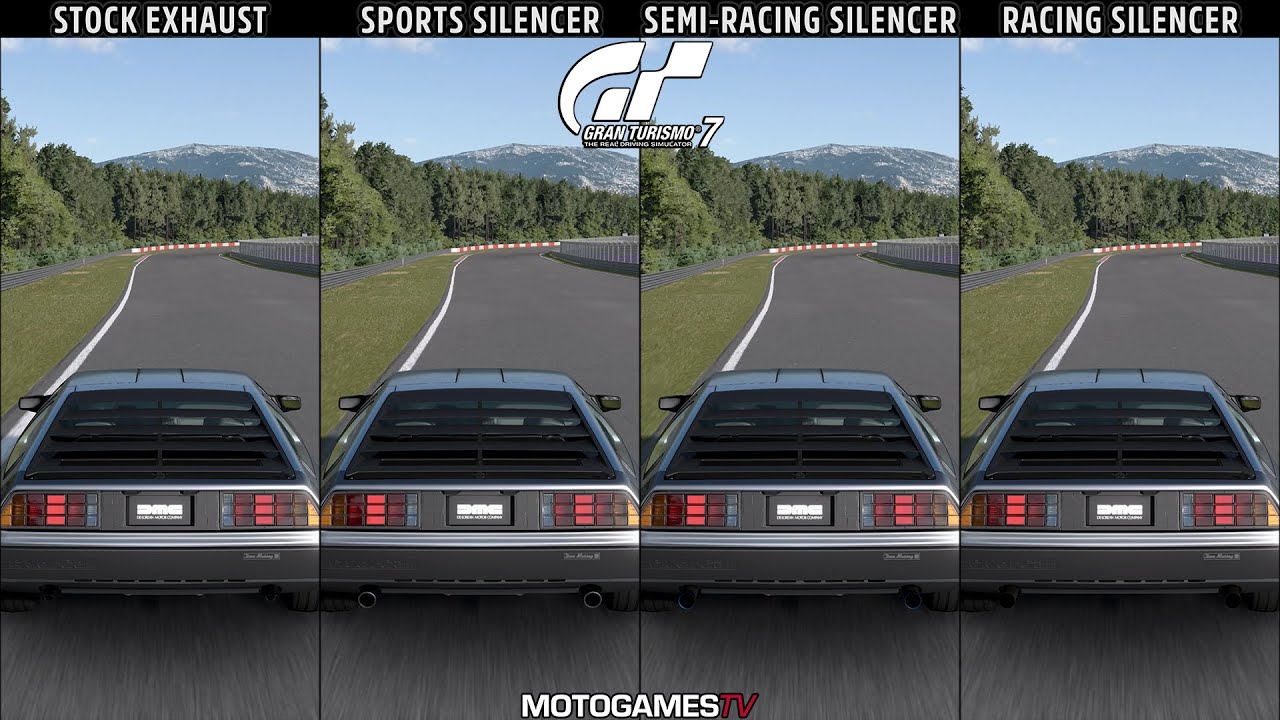 DMC DeLorean S2 '04 | Gran Turismo 7 Exhaust Upgrades