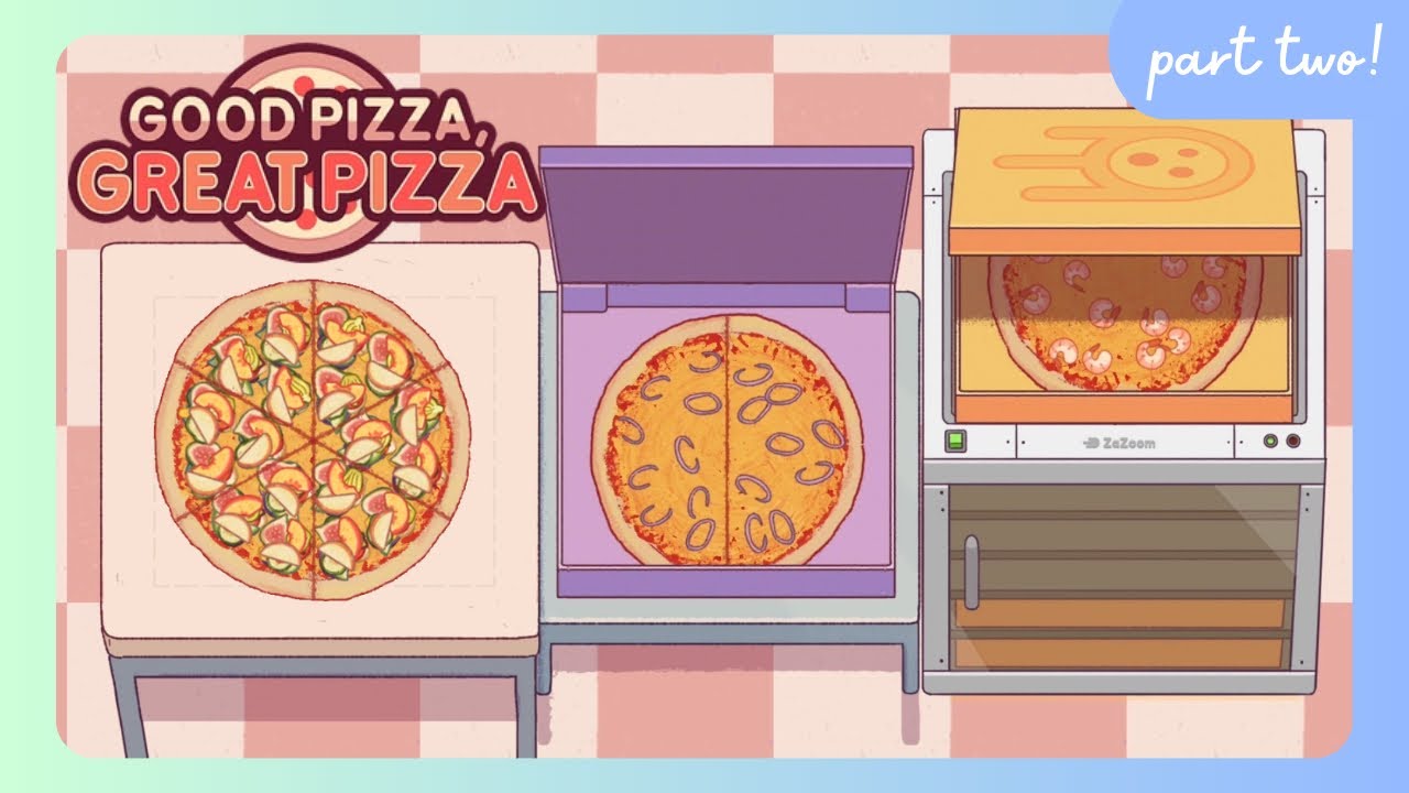 Making cute pizzas | Good pizza, great pizza (no commentary)