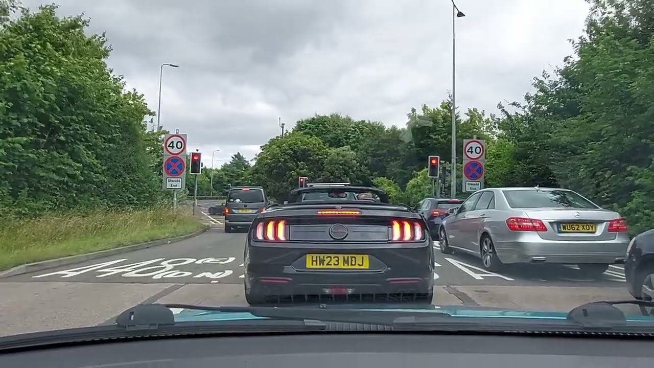 Beachley to Barry Time Lapse, Driving from Just in England, into Wales