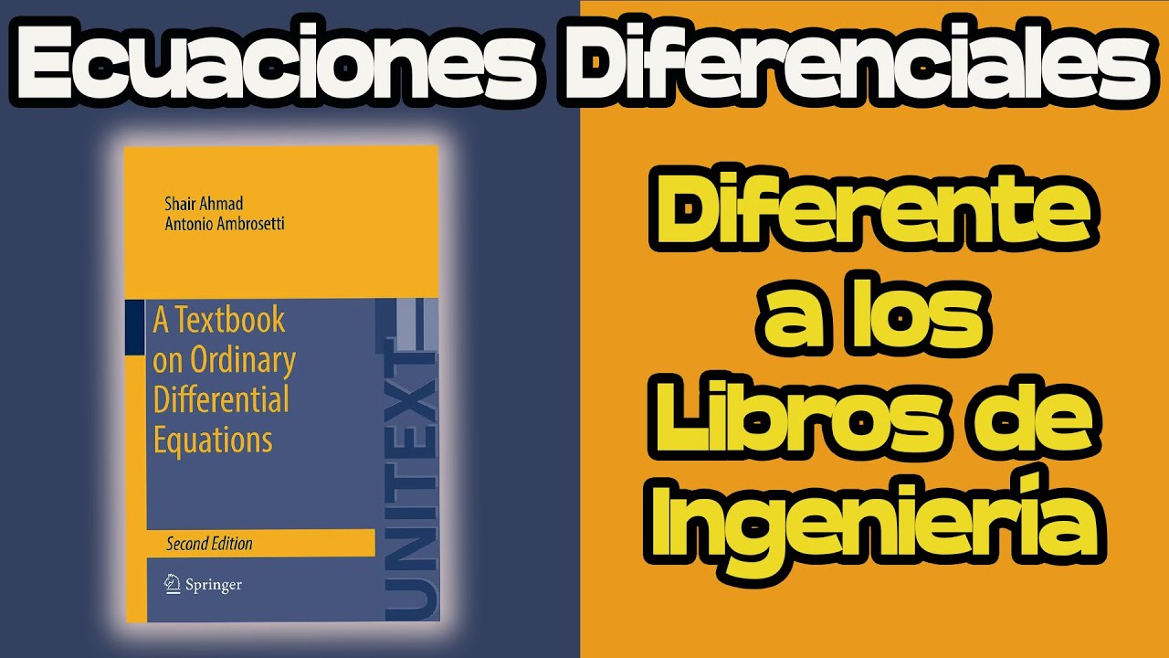 ECUACIONES DIFERENCIALES PARA MATEM&Aacute;TICOS