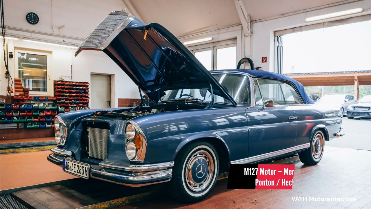 M127 Motor - Mercedes 220 SE / 220 SEB Heckflosse Ponton