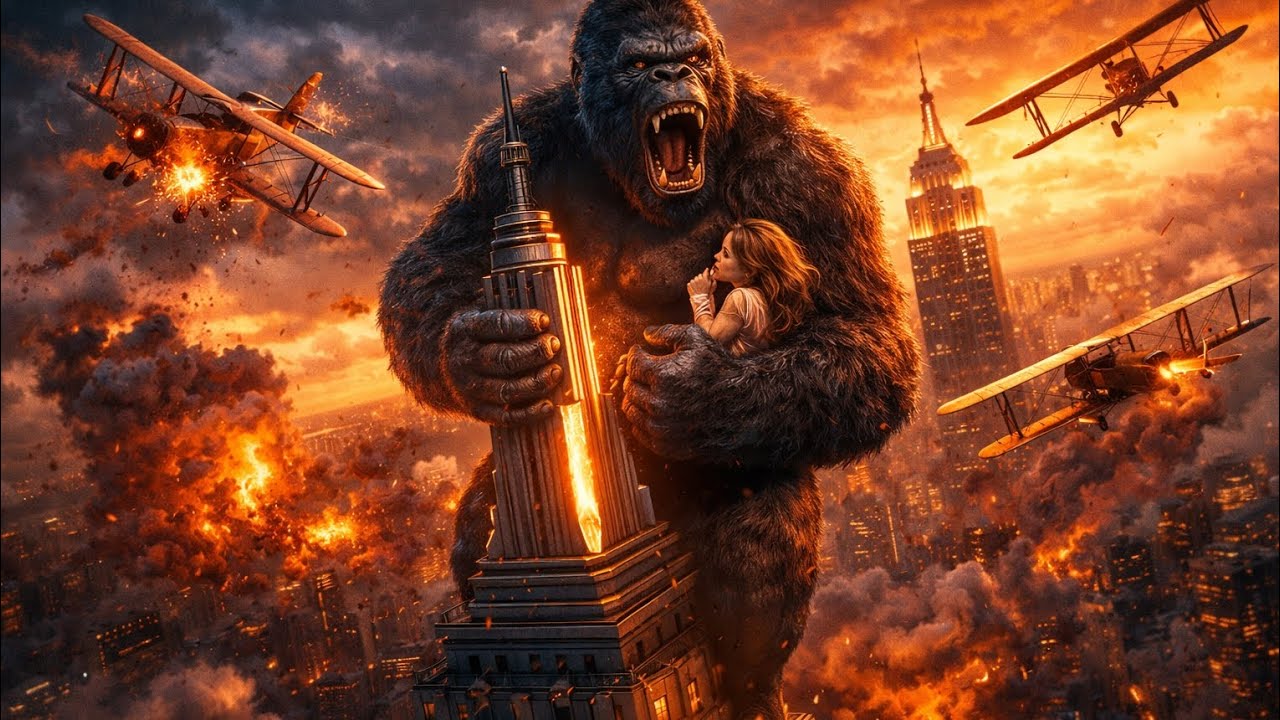 King Kong Final Moments – Beauty Killed the Beast | Cinematic 3D