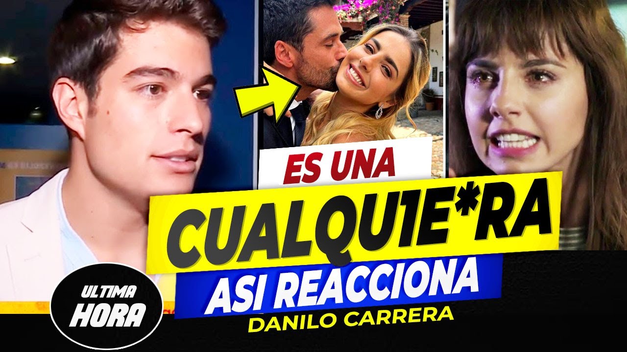 ⛔🫢 𝗥𝗘𝗔𝗖𝗖𝗜𝗢𝗡𝗔 Danilo Carrera Tras 𝗘𝗟 𝗥𝗢𝗠𝗔𝗡𝗖𝗘 de Michelle Renaud Matias Novoa 🫢