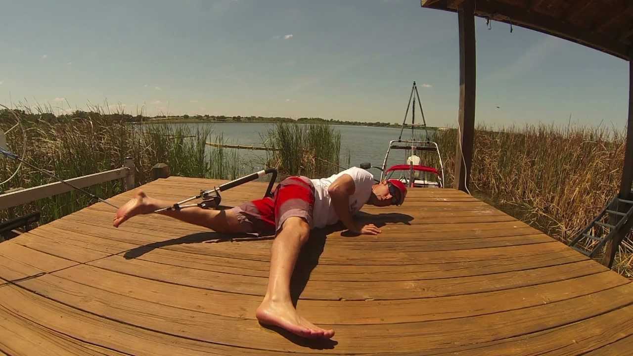 How to do a Backwards Barefoot Water Ski Start