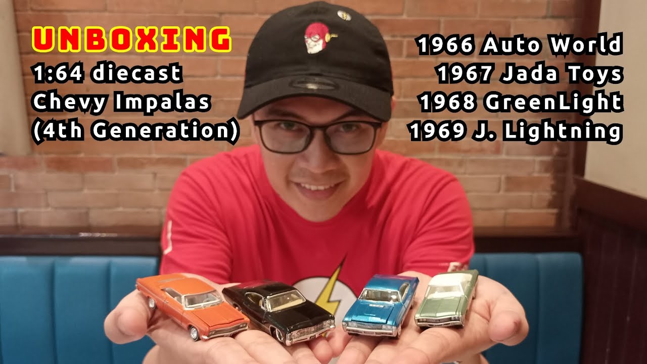 [Feature] Unboxing 1:64 scale diecast Chevy Impalas (4th Gen - 1966-1969)