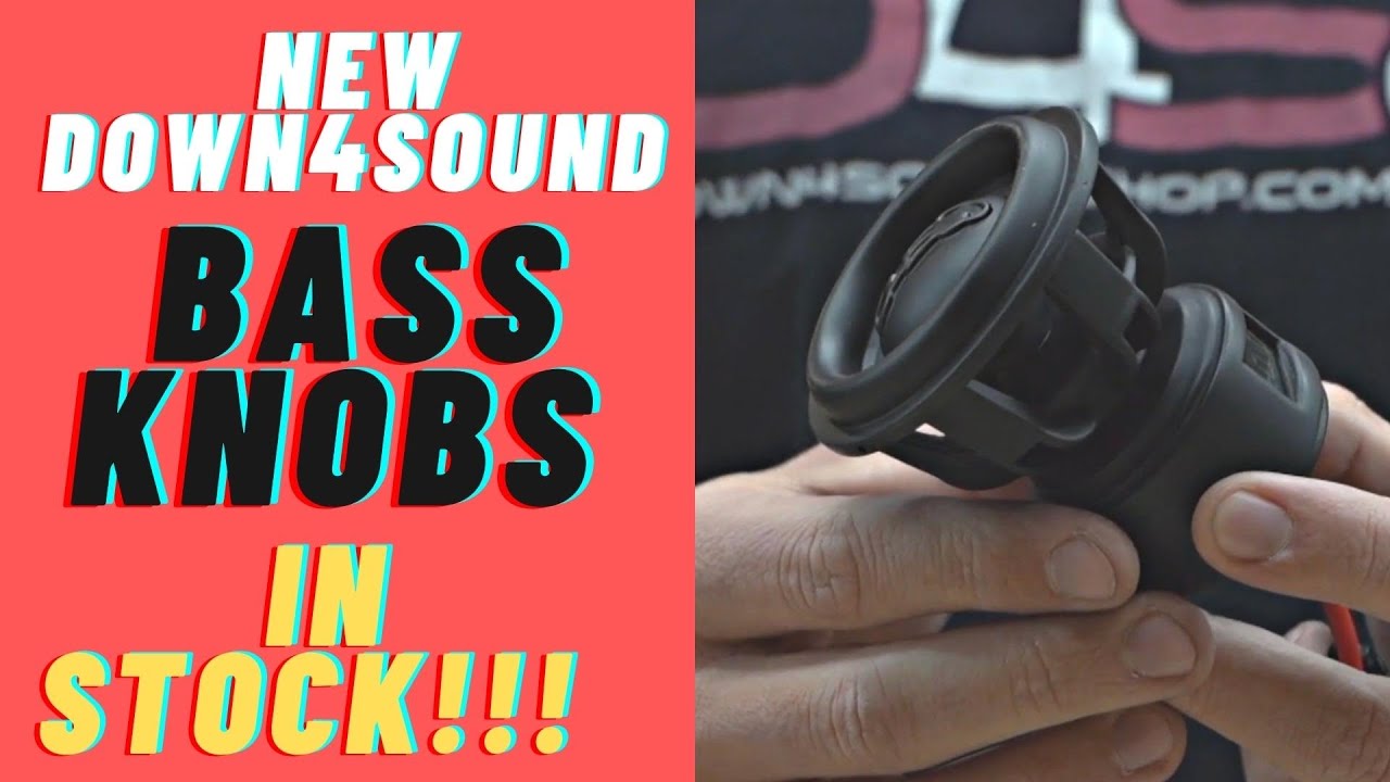 Новая ручка регулировки басов от Down4Sound в наличии на сайте DOWN4SOUNDSHOP.com