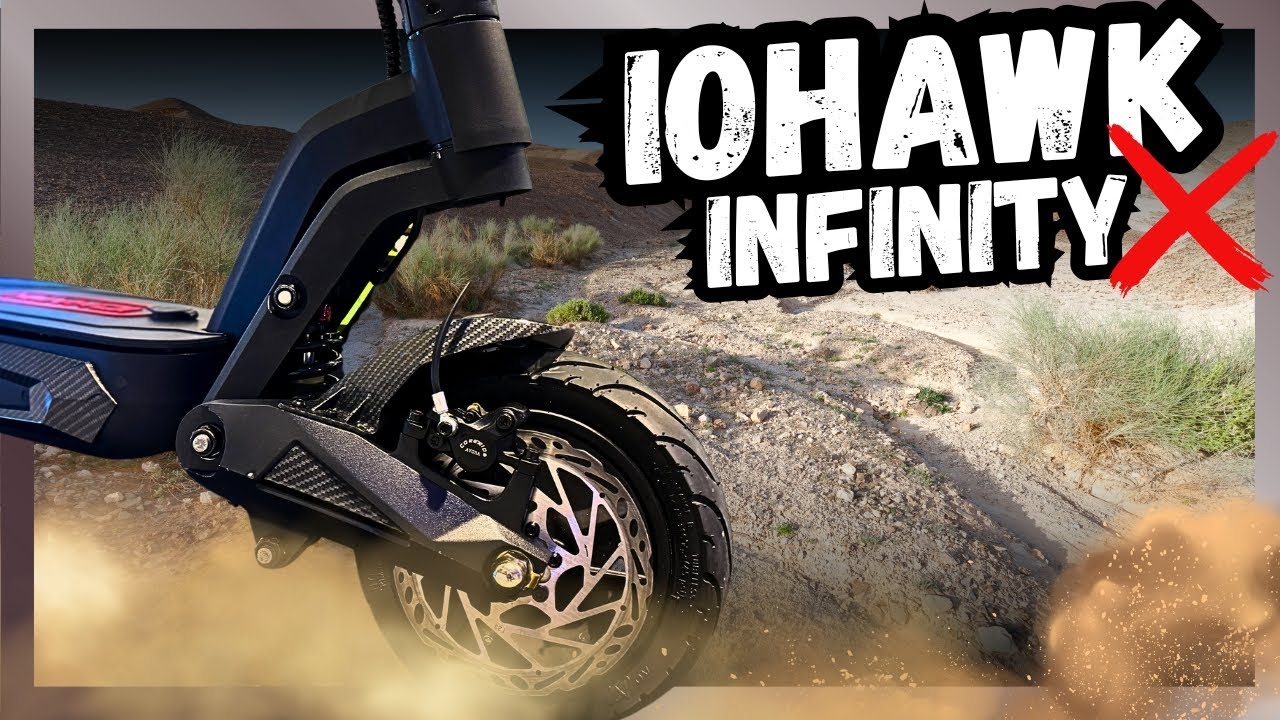 IOHAWK Infinity X  im groben Gelände!  😲  Wie gut schlägt sich der Prototyp? #iohawk #escooter #test