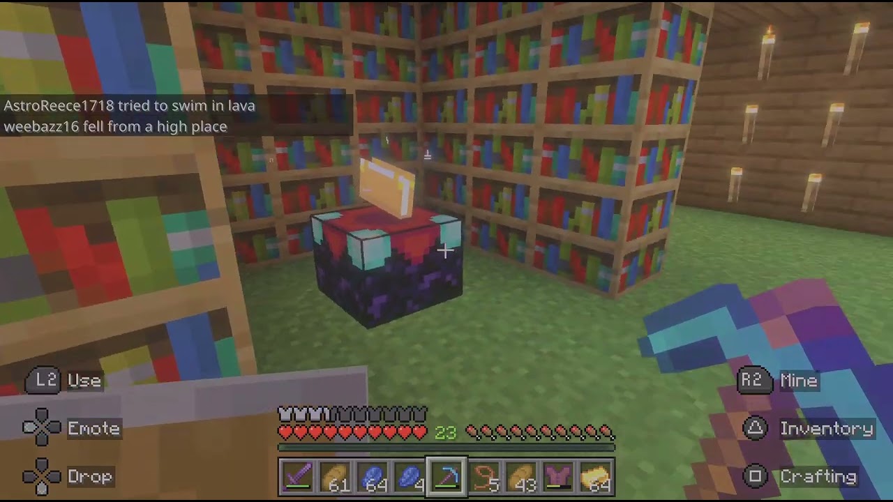 Me getting netherite