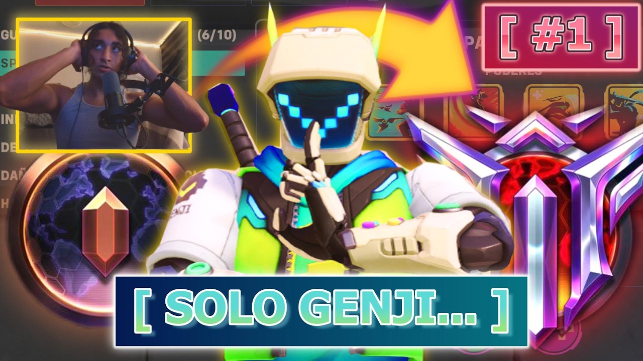 Empieza la travesía / UNRANKED to LEYEND solo GENJI [EP. 1]