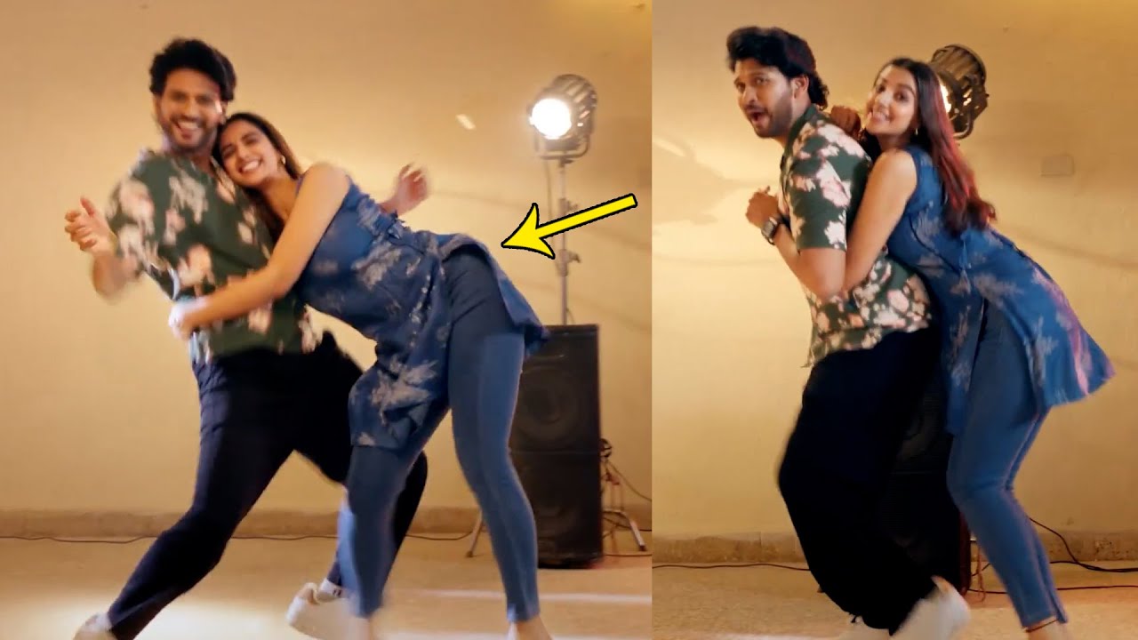 Naveen Polishetty, Meenakshi Crazy Dance Moves for Anaganaga Oka Raju | Nakshatra News
