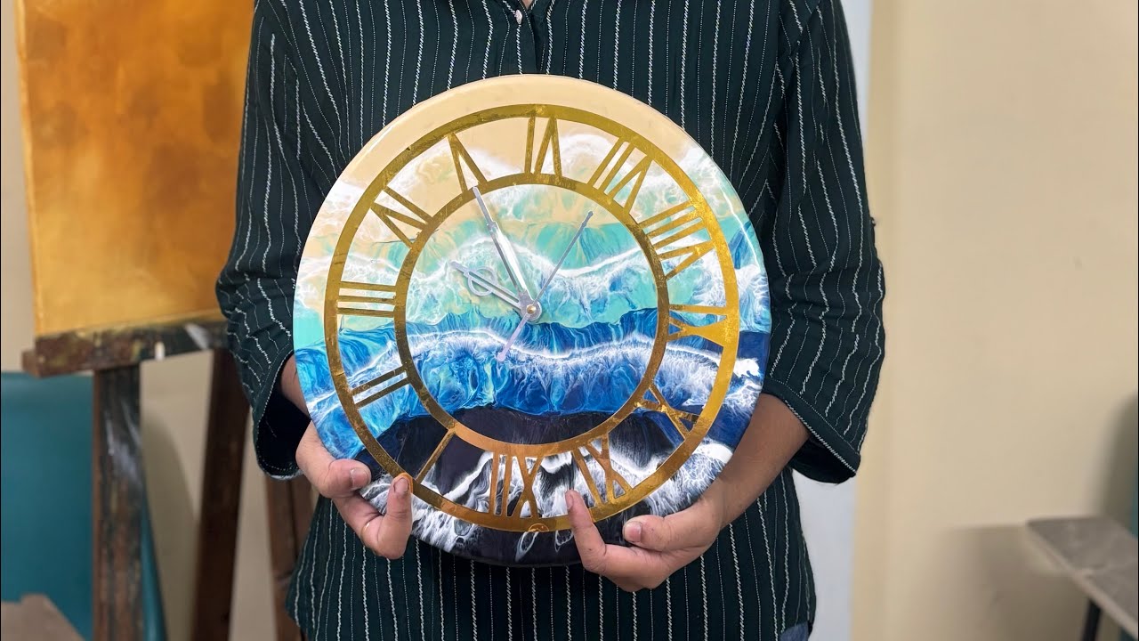 Epoxy Resin Art Workshop in Kolkata | RG Art Academy #epoxy #resinart #resin #resinartworkshop