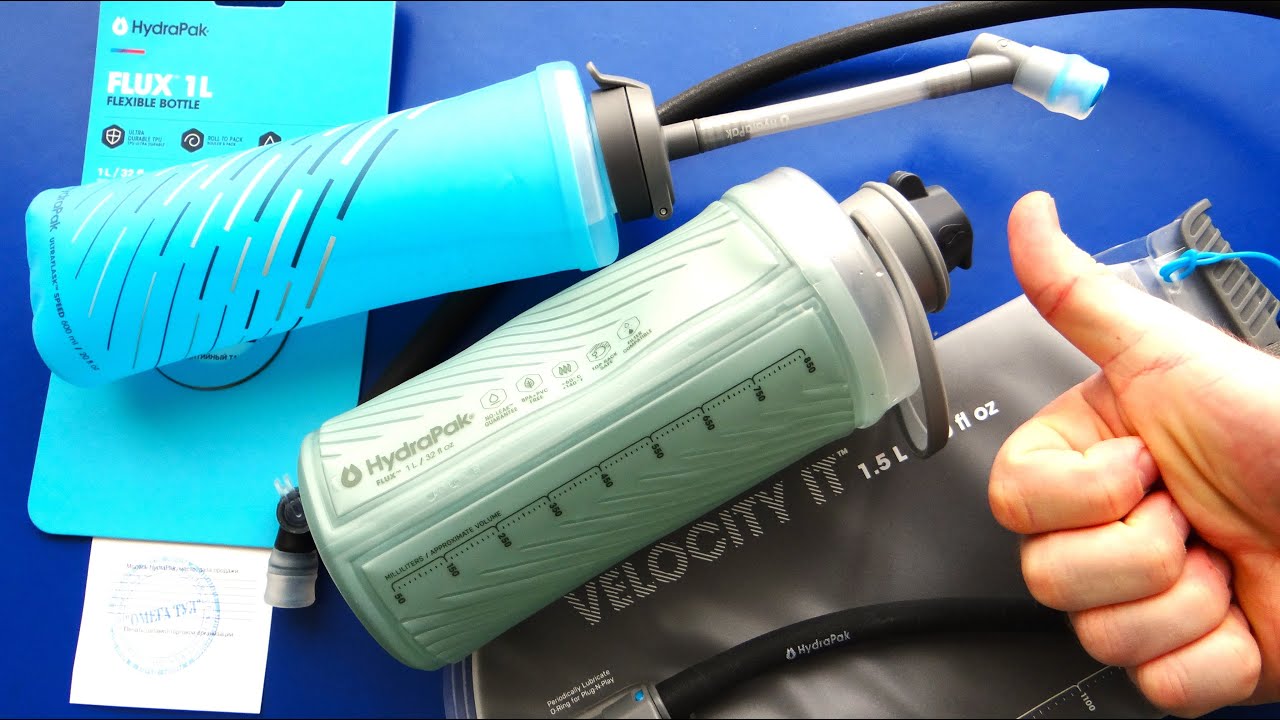 Мягкая бутылка для воды HYDRAPAK Flux 1L GF420S