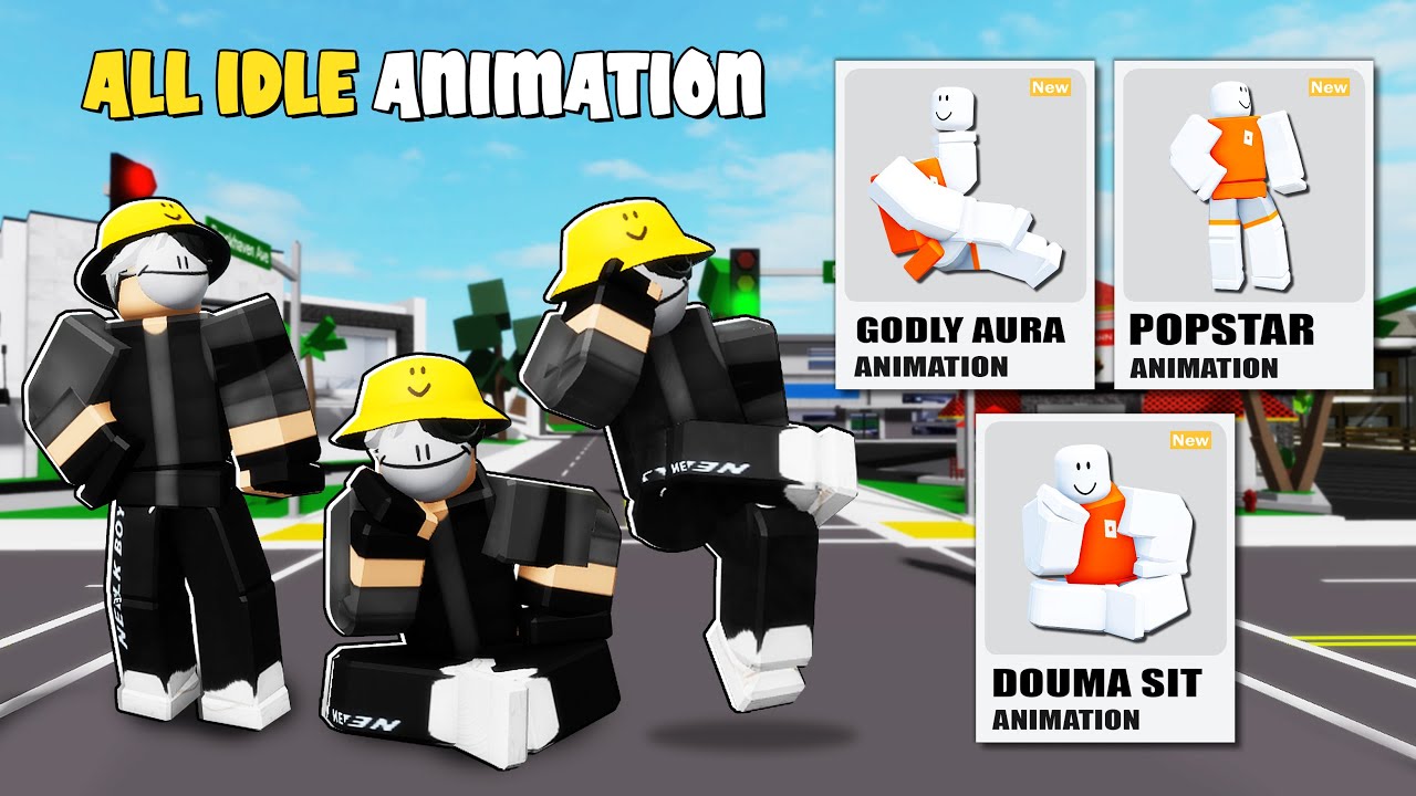 NEW!! ALL IDLE ANIMATION & EMOTES LATEST 2026 In Brookhaven ID/CODE - Roblox