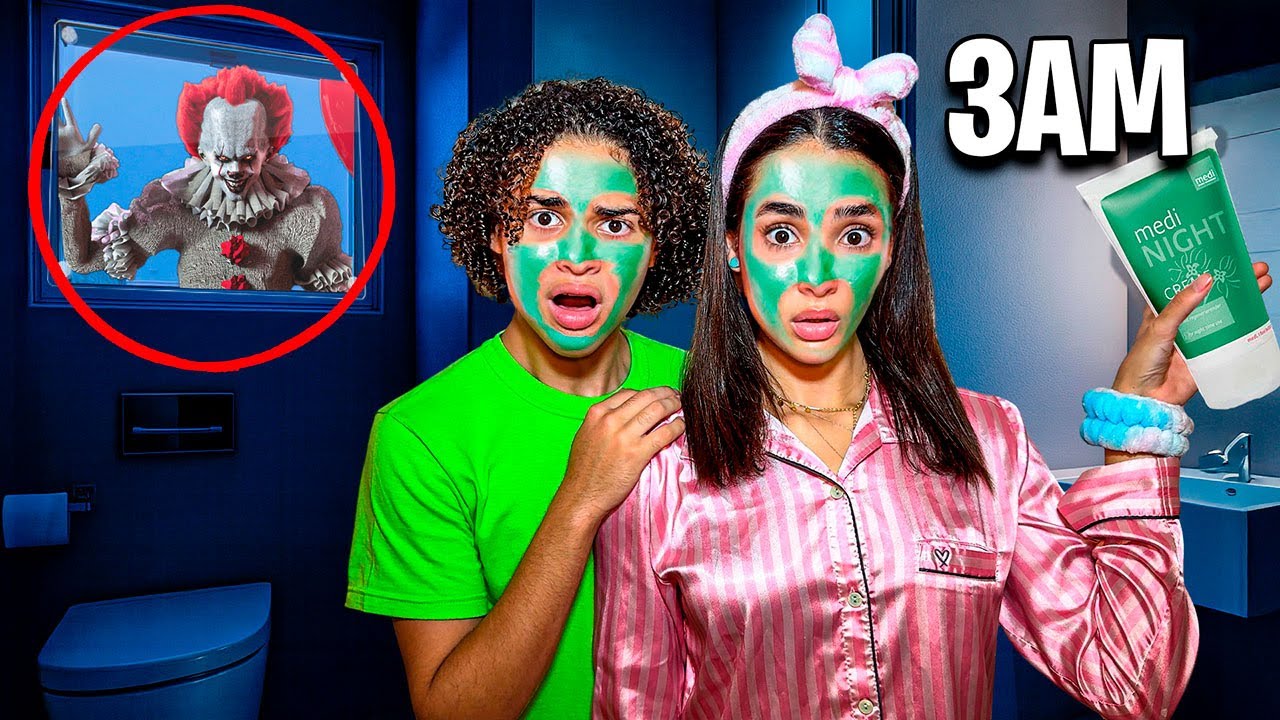 NUNCA FAÇA ROTINA DA NOITE AS 3:00 HORAS DA MANHÃ 😱😱😱