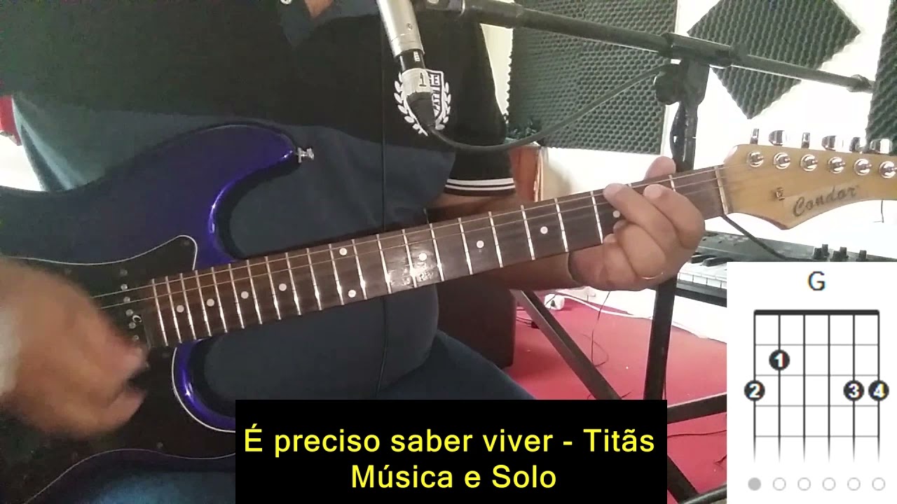 Titãs | É Preciso saber viver | Música & Solo (Cifra + tablatura) | César Raséc