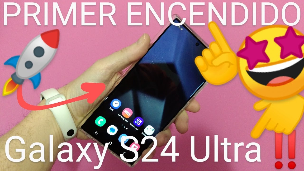 📱🚀 ENCENDIENDO SAMSUNG GALAXY S24 ULTRA por PRIMERA VEZ - CONFIGURAR S24 ULTRA por PRIMERA VEZ