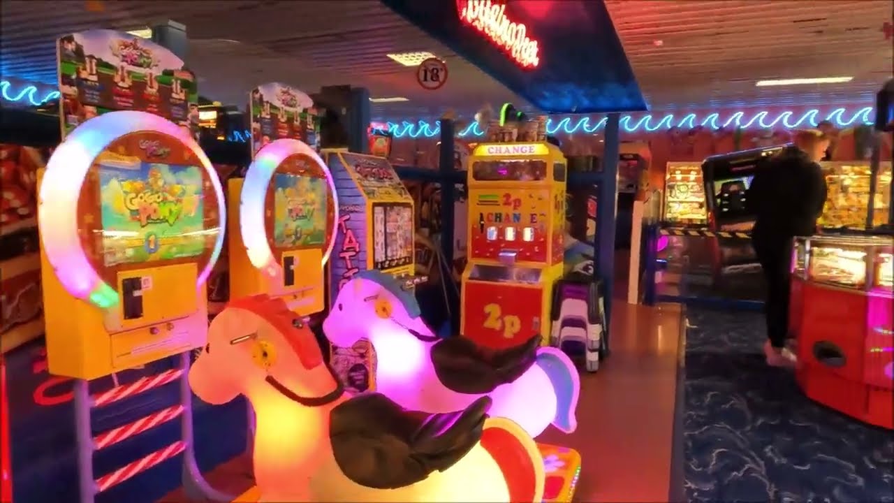 Games Wharf Arcade Tour - Clarence Pier, Southsea, Portsmouth - July 2022 | kittikoko #gameswharf
