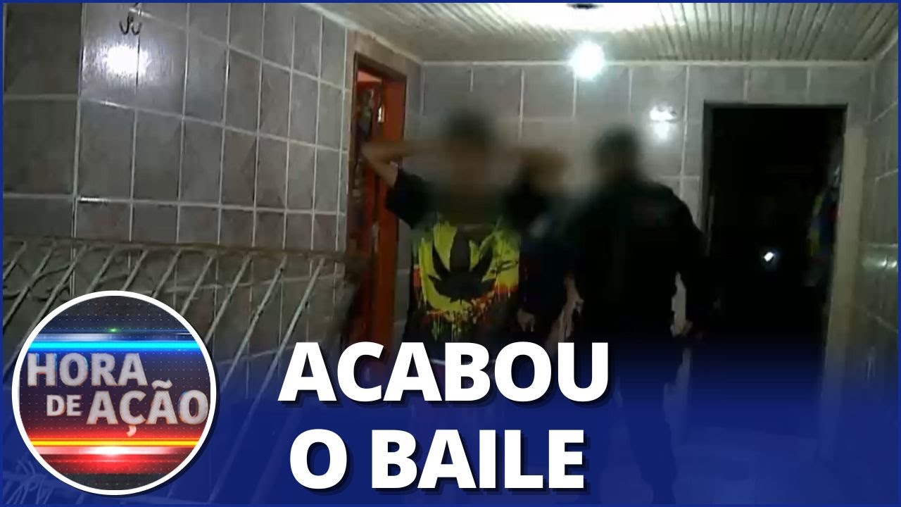 Menor de idade organiza festa regada a drogas e bebidas e pai acaba preso.