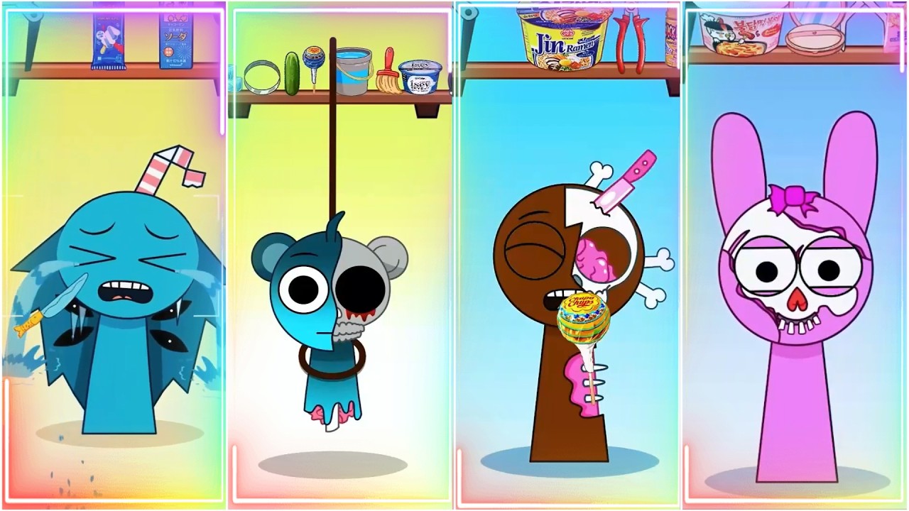 INCREDIBLE SPRUNKI HELP! | Tiles Hop EDM Rush