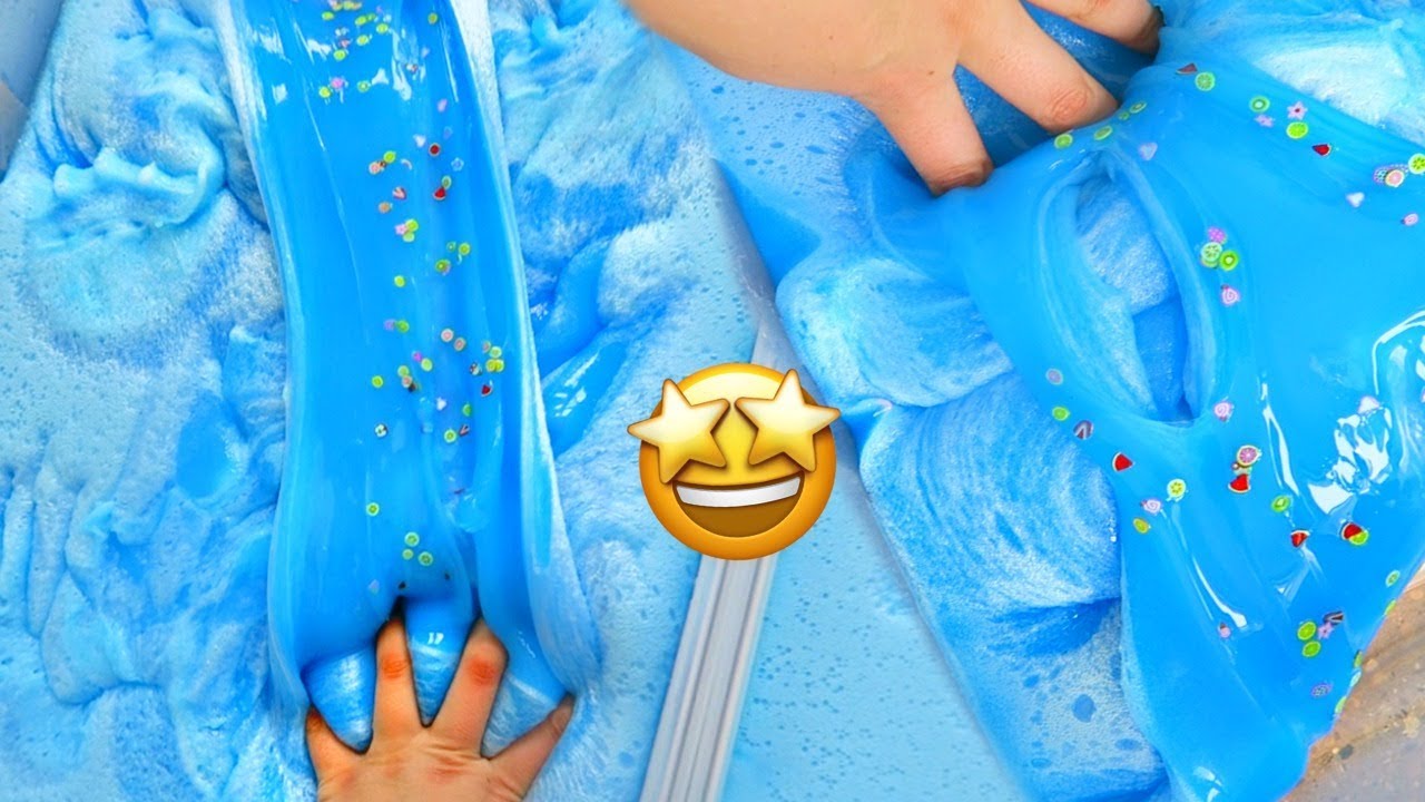 Exposing my thick clear slime recipe! make thick clear slime fast!