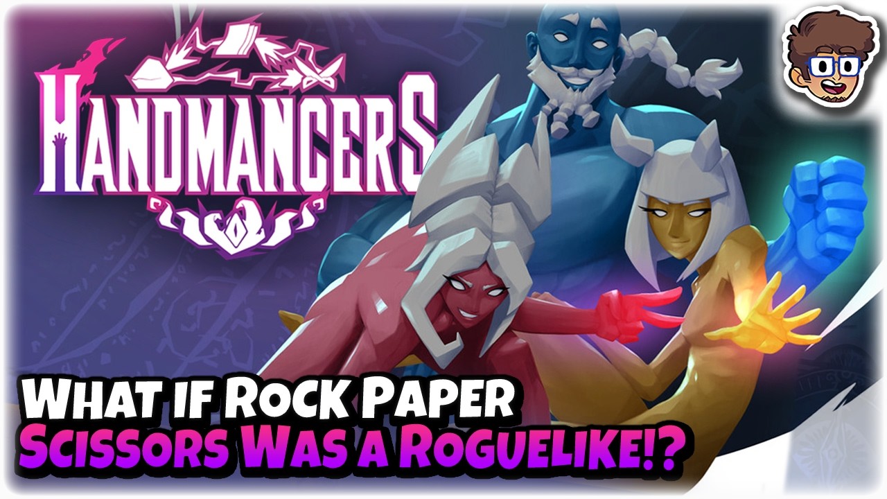 What if Rock Paper Scissors Was a Roguelike!? | Let's Try Handmancers