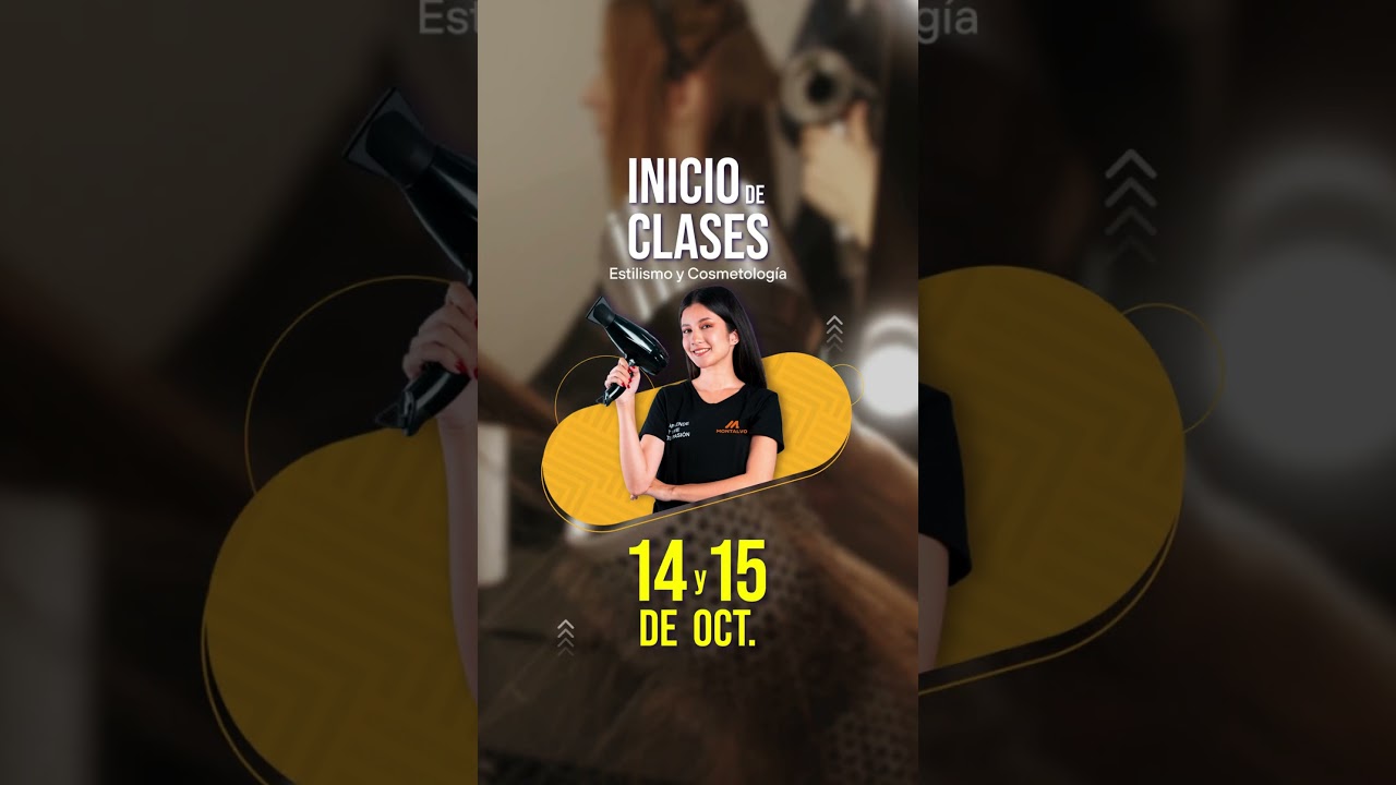 Clases de Estilismo y Cosmetolog&iacute;a INICIAN 14 OCTUBRE | &iexcl;&Uacute;ltimos Cupos! #montalvo