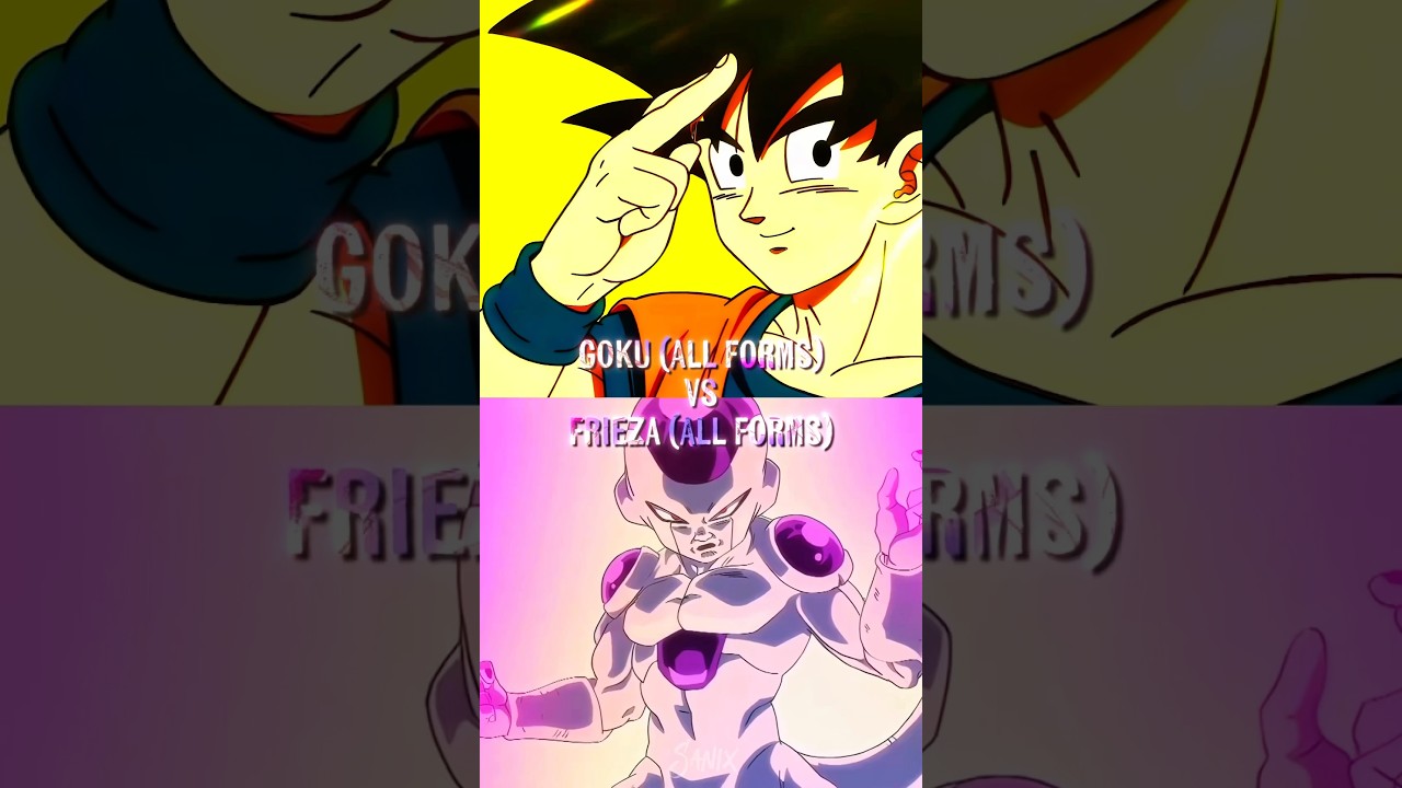 Frieza (All Forms) Vs Goku (All Forms)