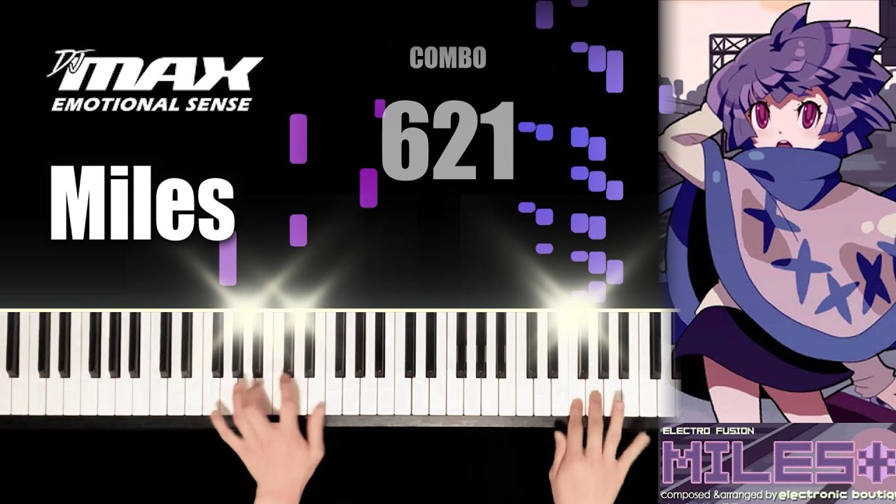 (9) DJMAX Miles - Electronic Boutique piano cover