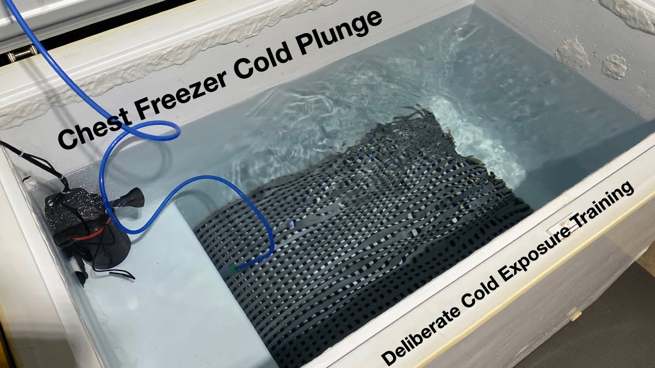 Chest Freezer Cold Plunge Ice Bath Conversion Bill of Materials/Cost (Deliberate Cold Exposure)