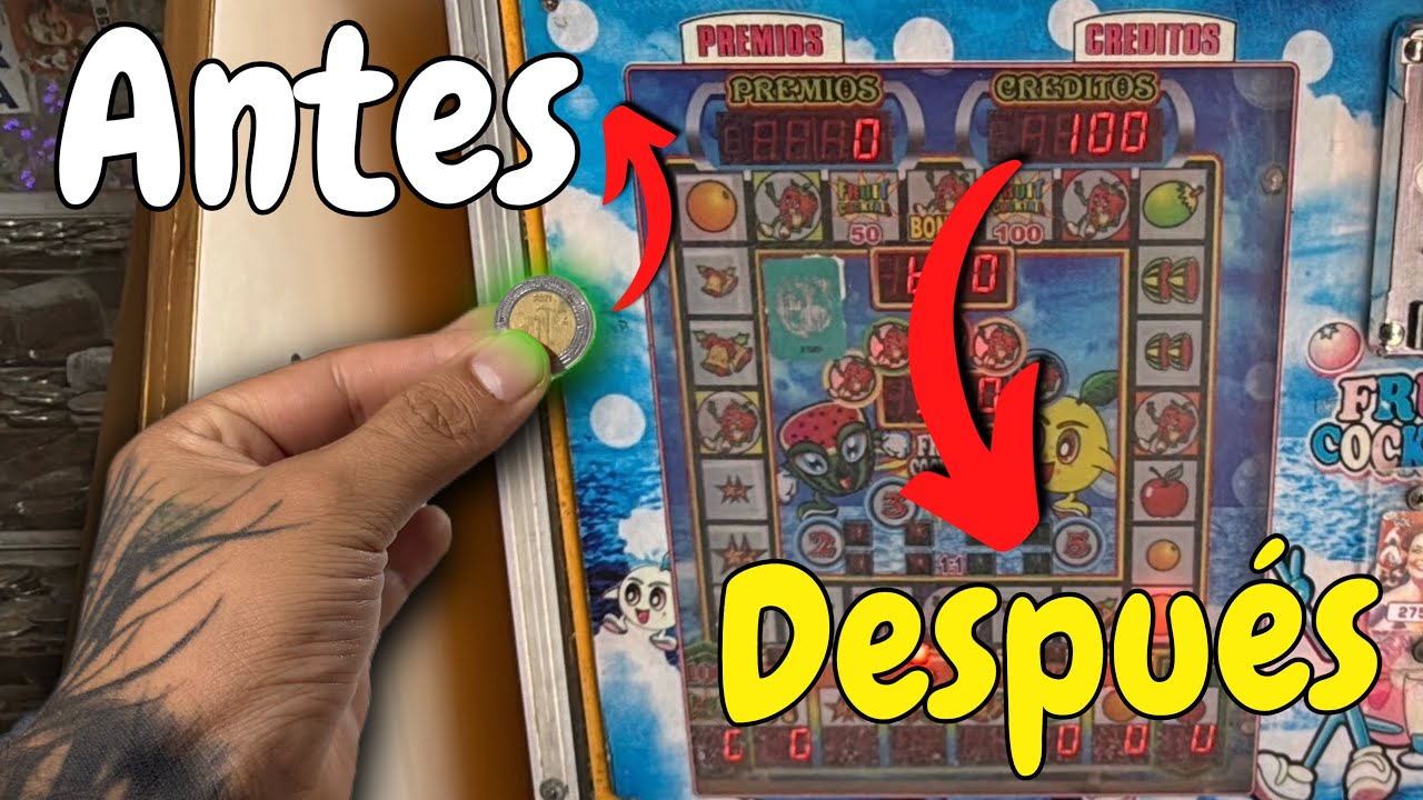 Convertí un peso en $100 Jugando Maquinitas