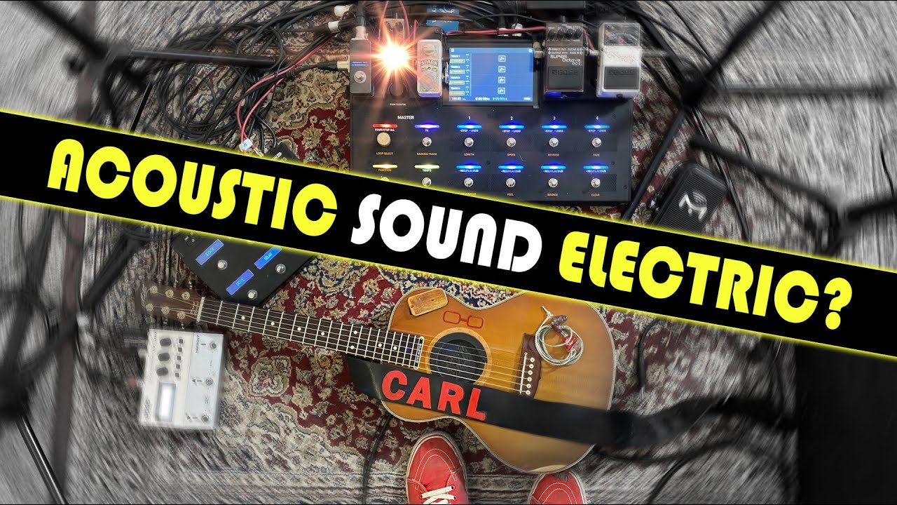 My Acoustic Overdrive Tone - Make Acoustic Sound Electric!