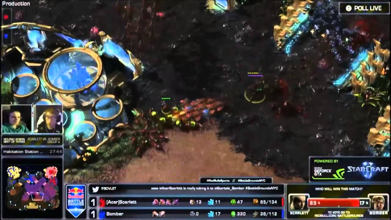 Scarlett's baneling landmines - Red Bull Battle Grounds NY