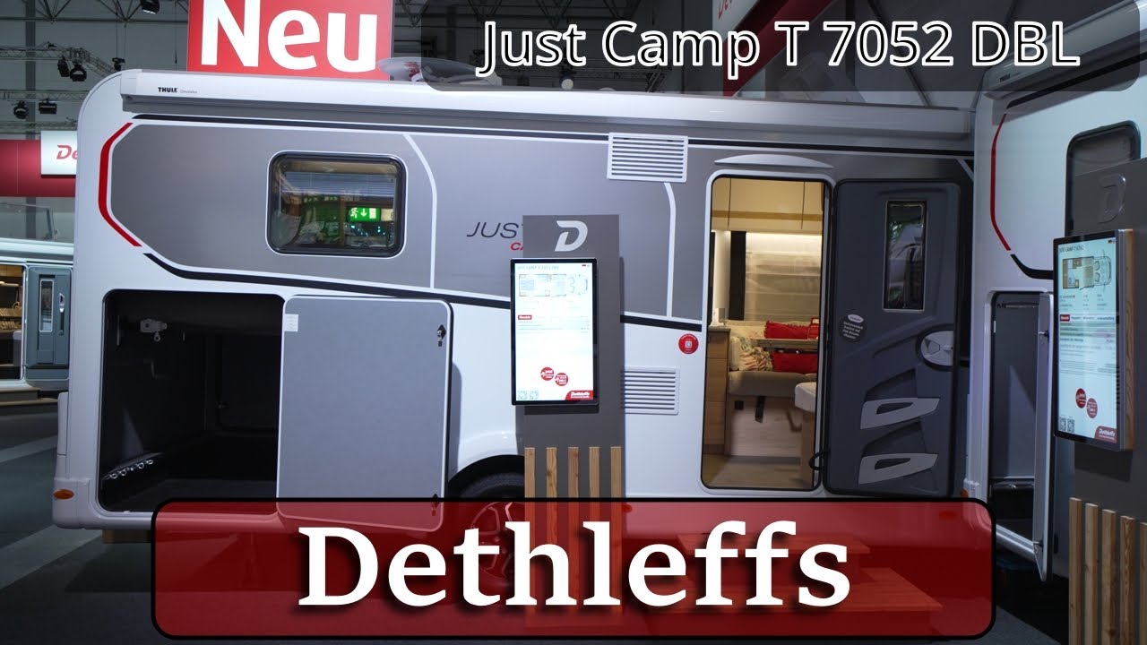 Dethleffs Just Camp T 7052 DBL 2025: Schnell-Tour &ndash; au&szlig;en & innen