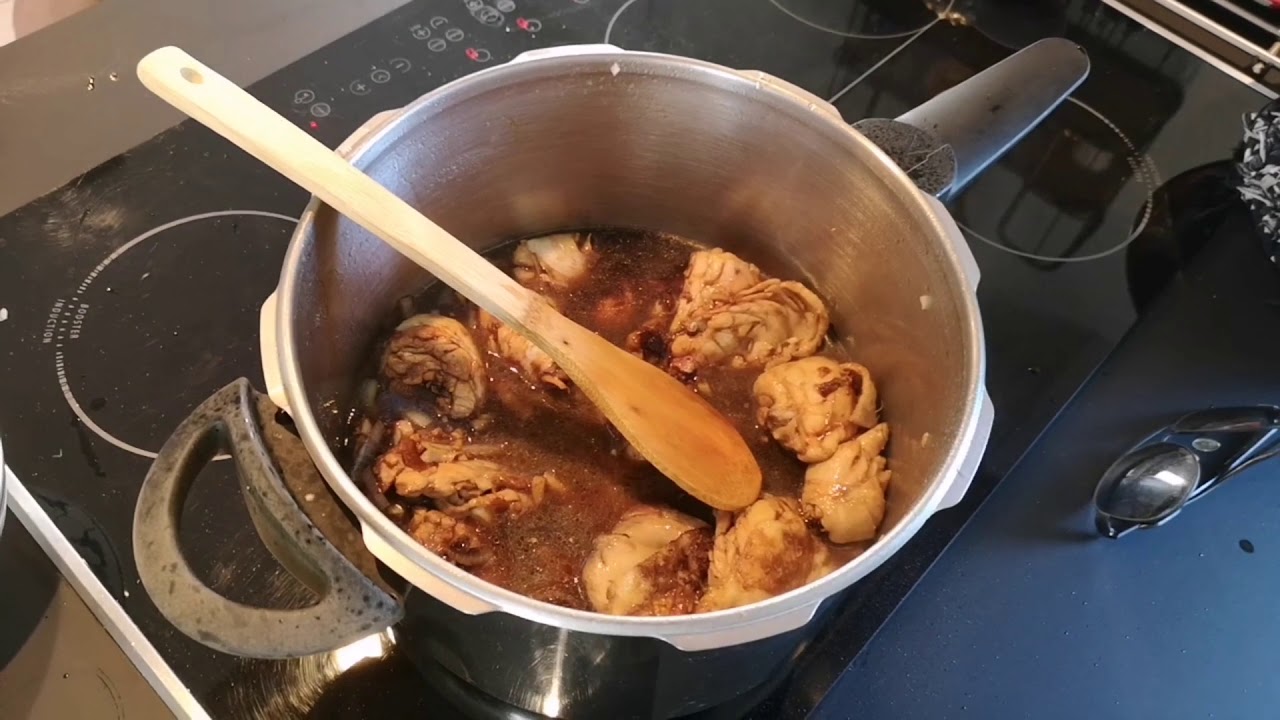 POULET AU CARAMEL. LA CUISINE DE YVO