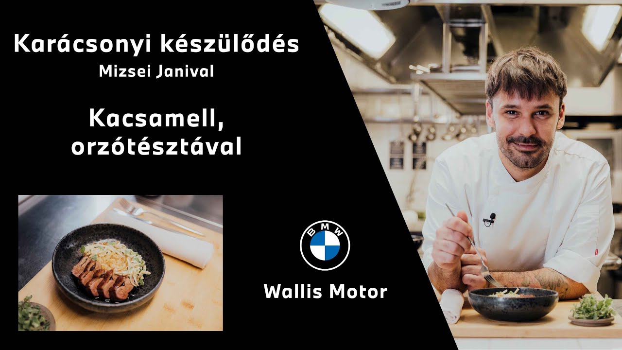 Wallis Motor × MÁK Étterem | Karácsonyi menü Mizsei Jánossal – 2. rész