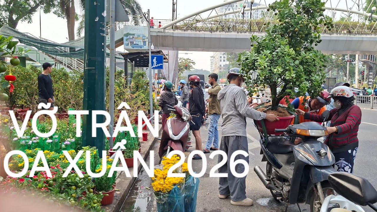 27 Tết vỡ trận Chợ Hoa Xuân Gia Định