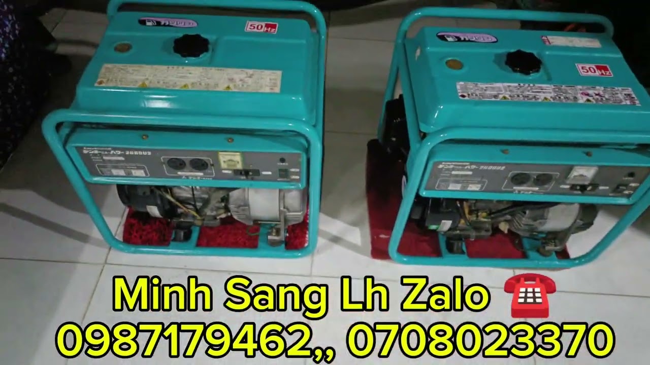 Máy phát điện nhật bãi lên điện 220vok báo giá cụ thể, Lh Zalo ☎️0987179462,, 0708023370