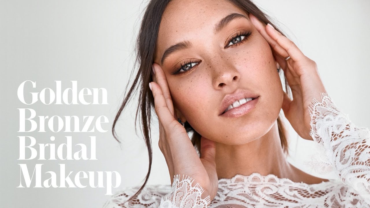 Golden Bronze Bridal Makeup | Ashlea Penfold