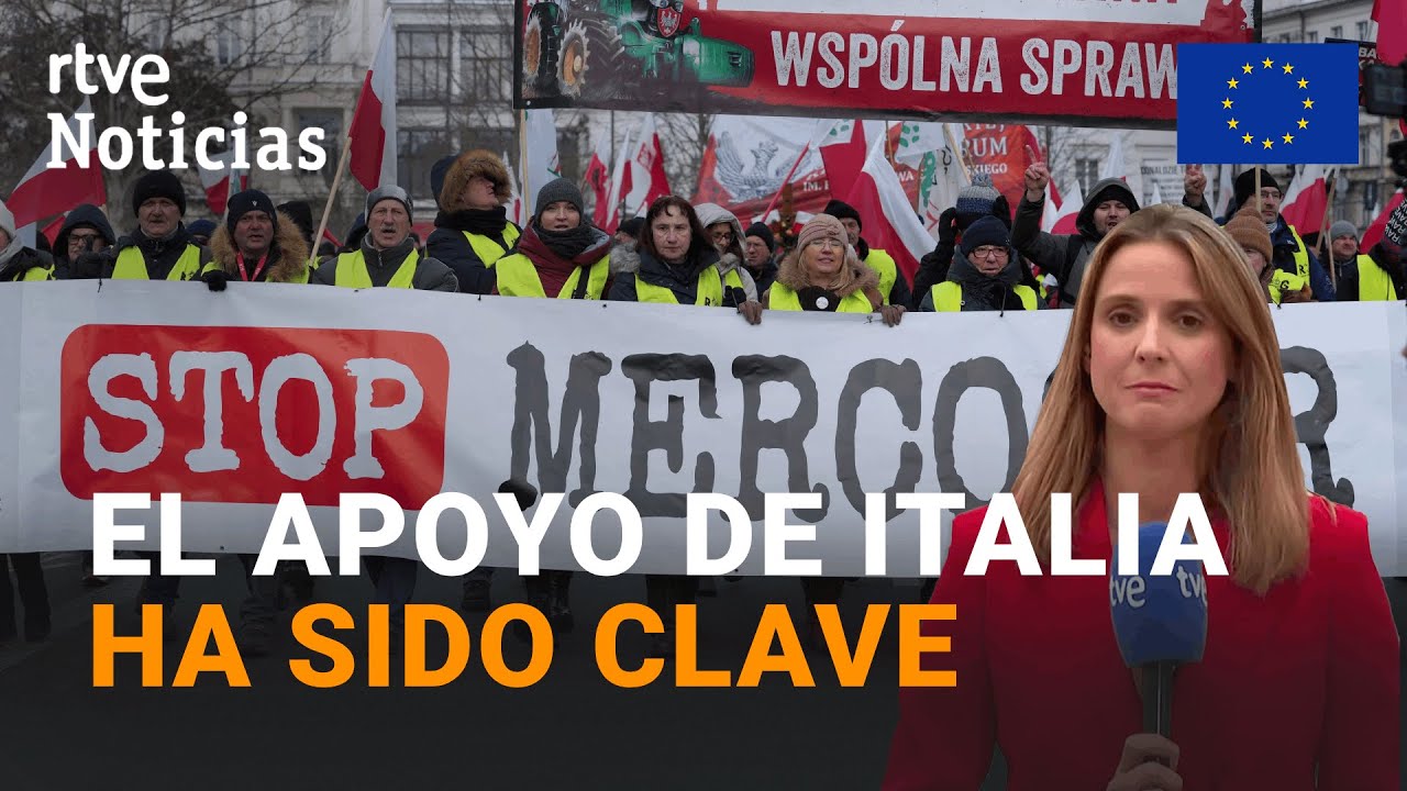 La UE da LUZ VERDE al ACUERDO COMERCIAL con el MERCOSUR a pesar de la PROTESTAS de los AGRICULTORES