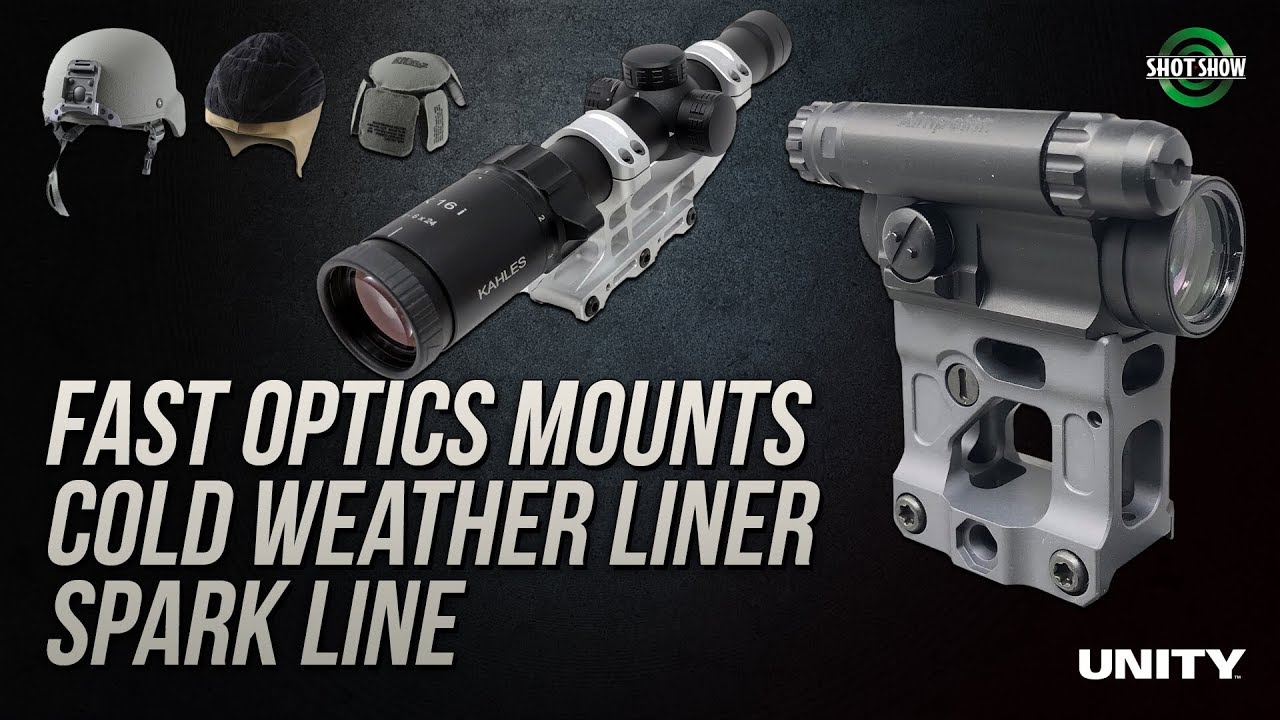 Unity Tactical FAST Optics Mounts, CWL, SPARK - SHOT Show 2019