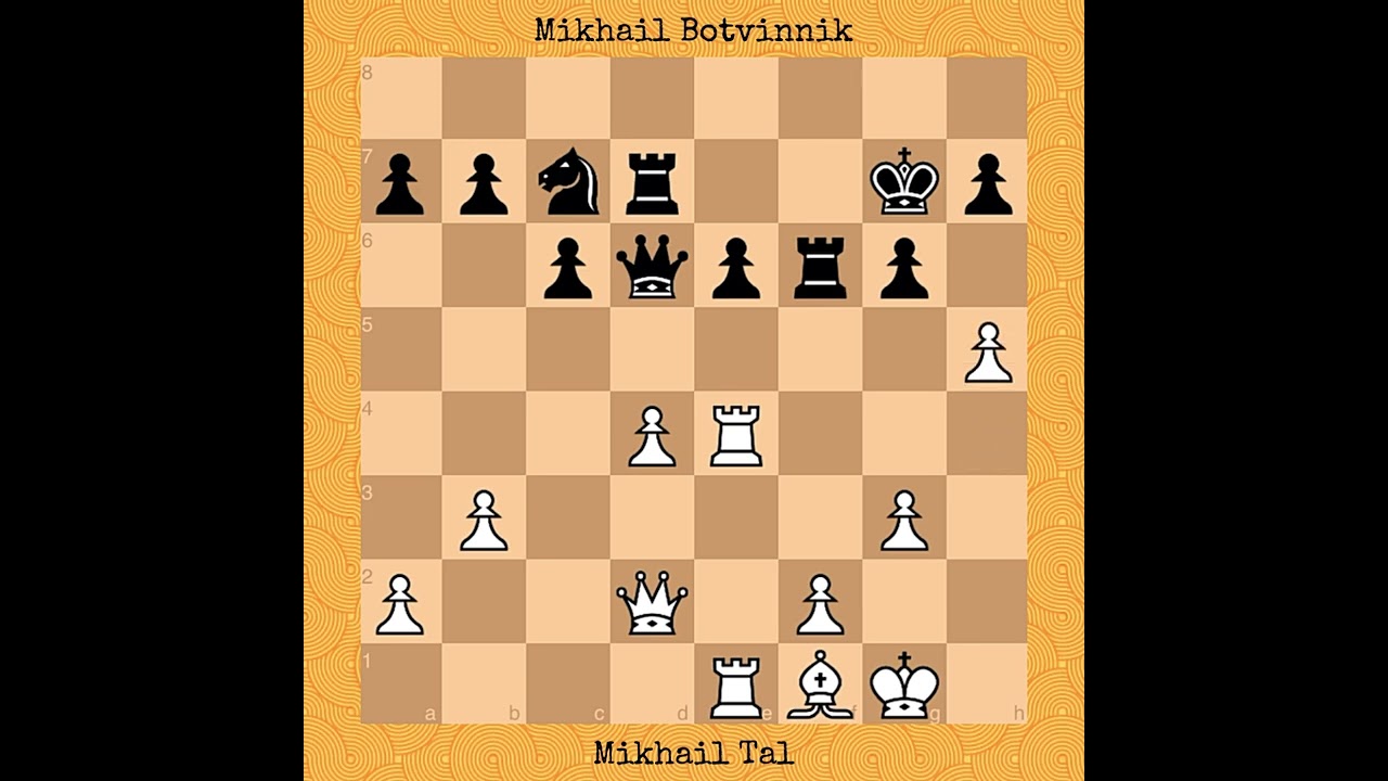 Mikhail Tal vs Mikhail Botvinnik | World Championship Match, 1960 