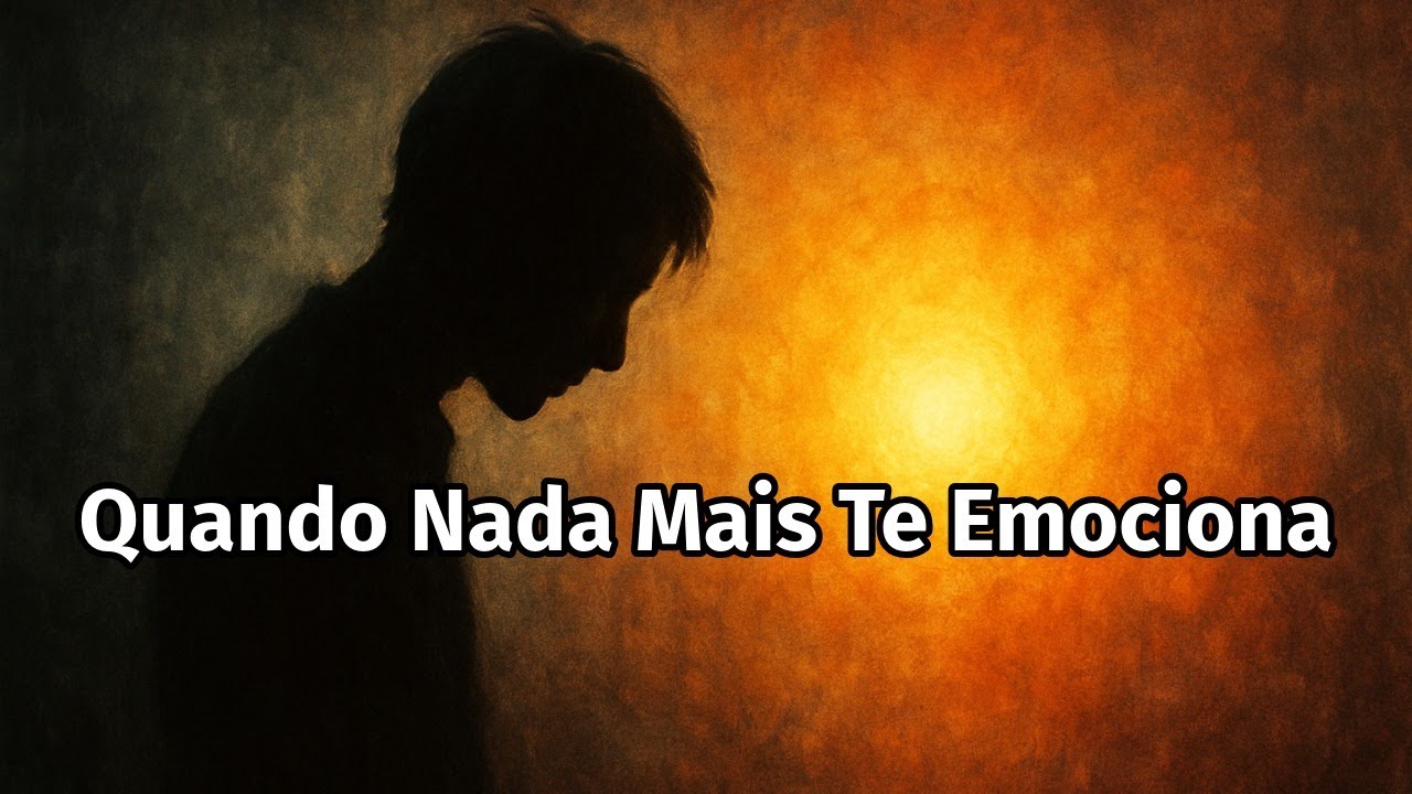 Quando Nada Mais Te Emociona: A Mensagem Oculta da Sua Entorpec&ecirc;ncia