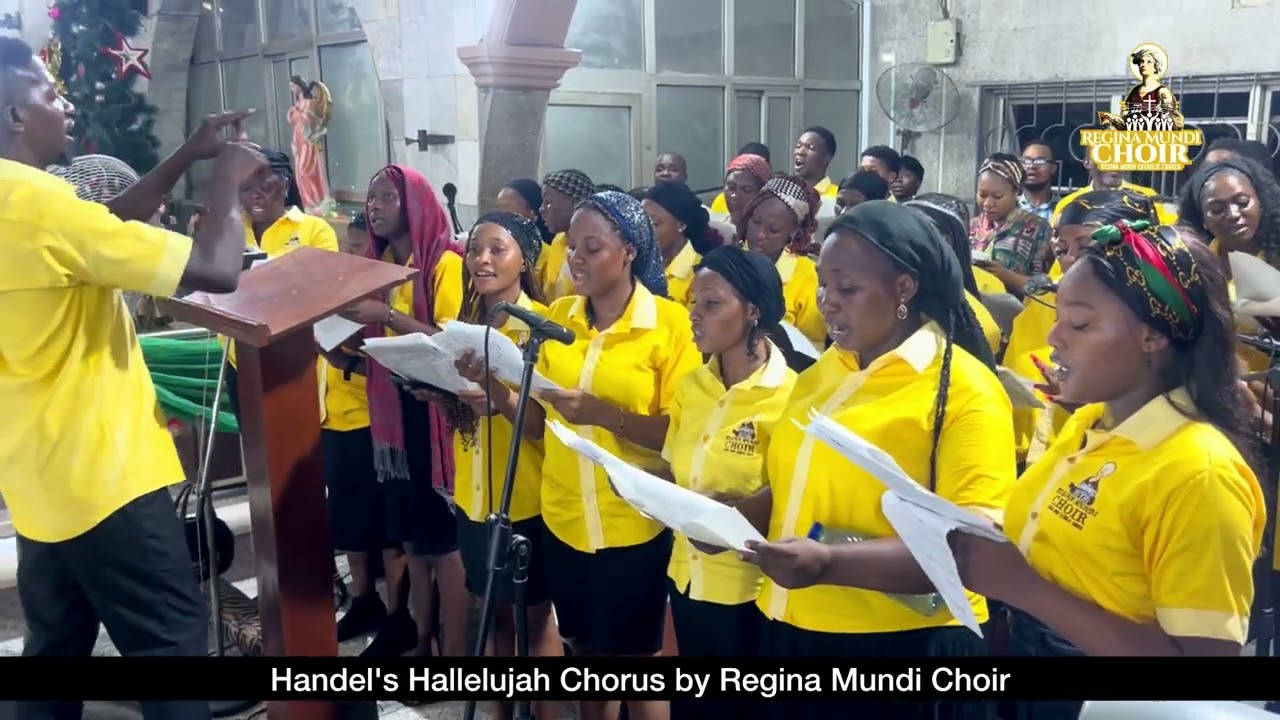 Handel's Hallelujah Chorus by Regina Mundi Choir at the New Year Vigil 2025