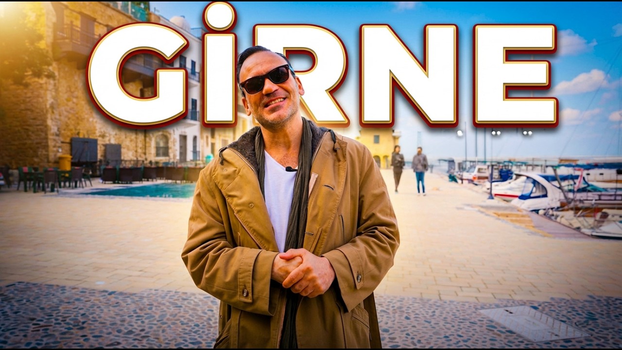 Gürgen Öz Kuzey Kıbrıs'ın en etkileyici köyü Beylerbeyi'nde Bellapais manastırına gidiyor!